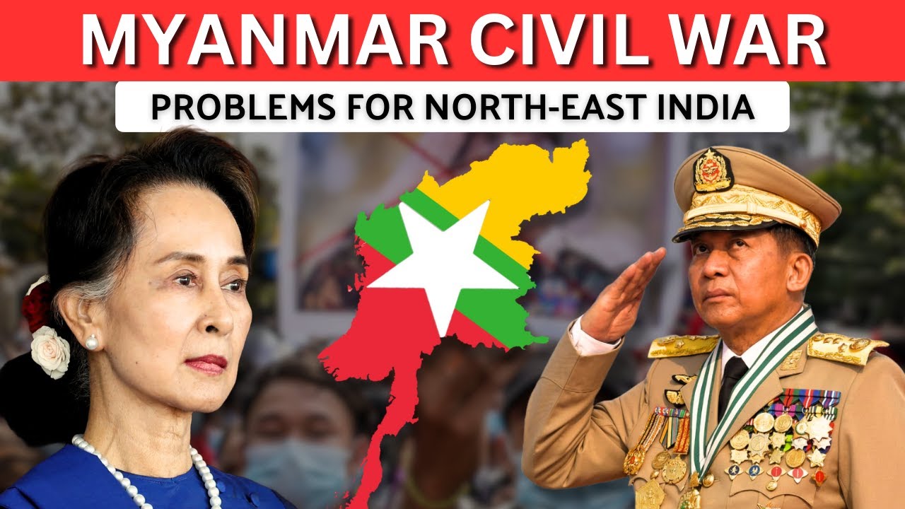 Myanmar civil war explained Spring revolution Myanmar coup Aung