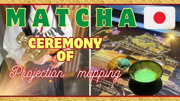 【PROJECTION MAPPING】Japanese entertament cuisine!! In YOKOHAMA