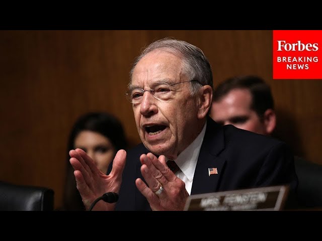 'A Crisis Level': Chuck Grassley Confronts Top IRS Official class=