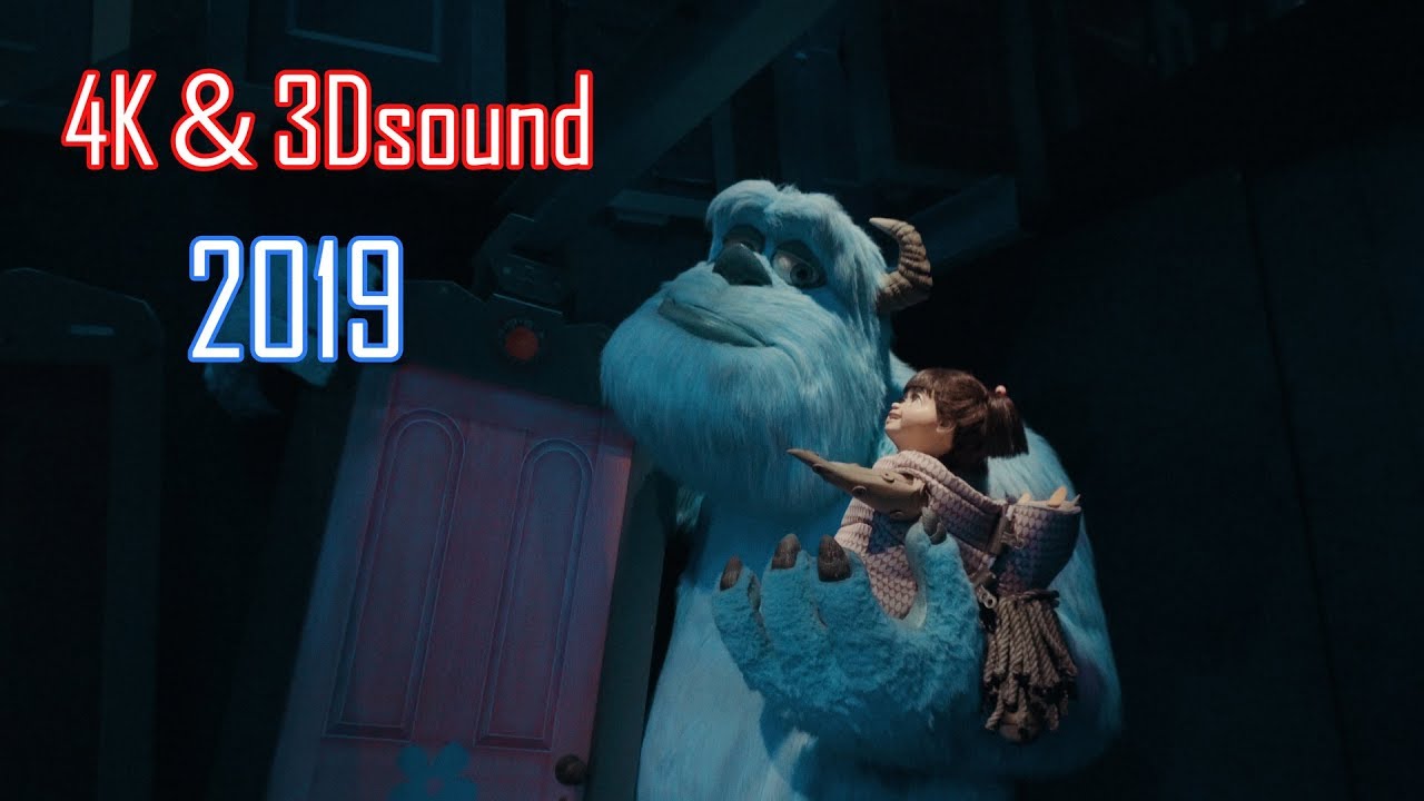 【4K＆3D Sound】Full Ride Disney's Monsters, Inc. Mike & Sulley to the Rescue!  California Adventure