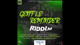 Gentle Reminder Riddim Mix (2023) Dunger Lee, Shawn Ice, Digital Sham, Mc Pattexx x Drop Di Riddim