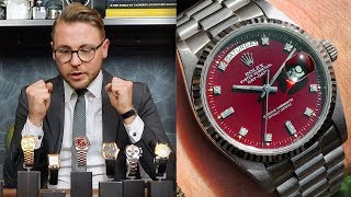 rolex oxblood