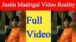Justine Madrigal Video | Lalaking Naka Orange | Justin Madrigal Video Full Details |