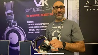 VZR’s Michel Henein on VZR MODEL ONE headphones | CanJam SoCal 2022