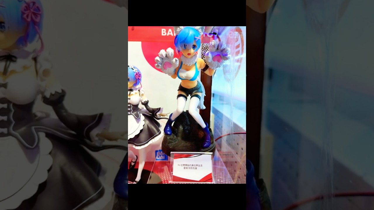 Re zero Rem Anime Figure Display 
