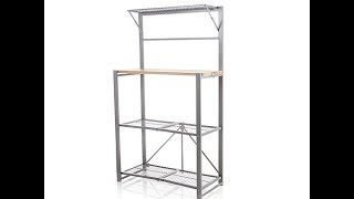 Origami Folding Kitchen Baker's Rack