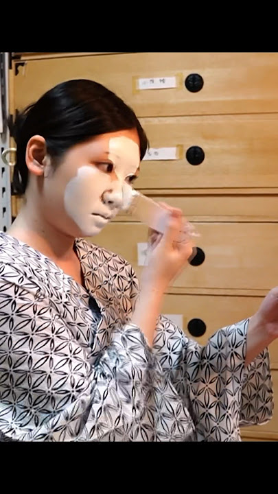Geiko Makeup routine #geiko #makeup #japan #geisha