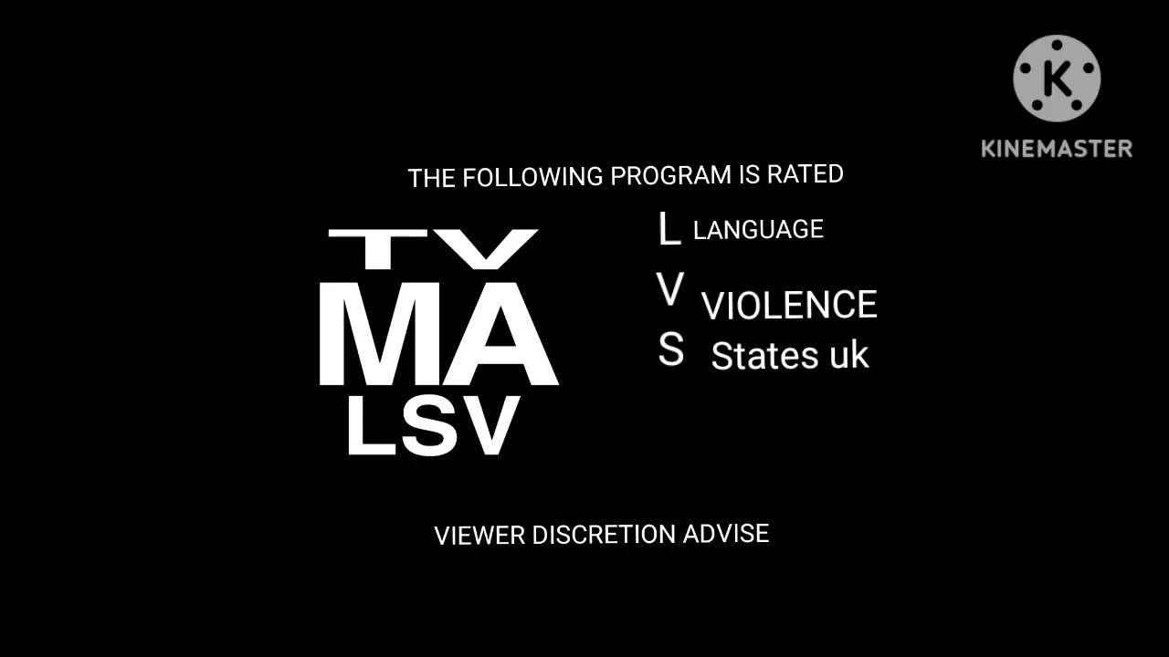 TV Ma lsv warning screen remake YouTube