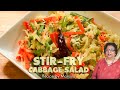 Stir-Fry Cabbage Salad | How to make Stir-Fry Cabbage Salad | Recipe for Stir-Fry Cabbage Salad