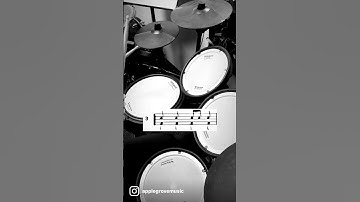 Syncopation by Reed (Lesson 4, Page 10, Number 3) - Practice with Me! #syncopation #drumset #drums
