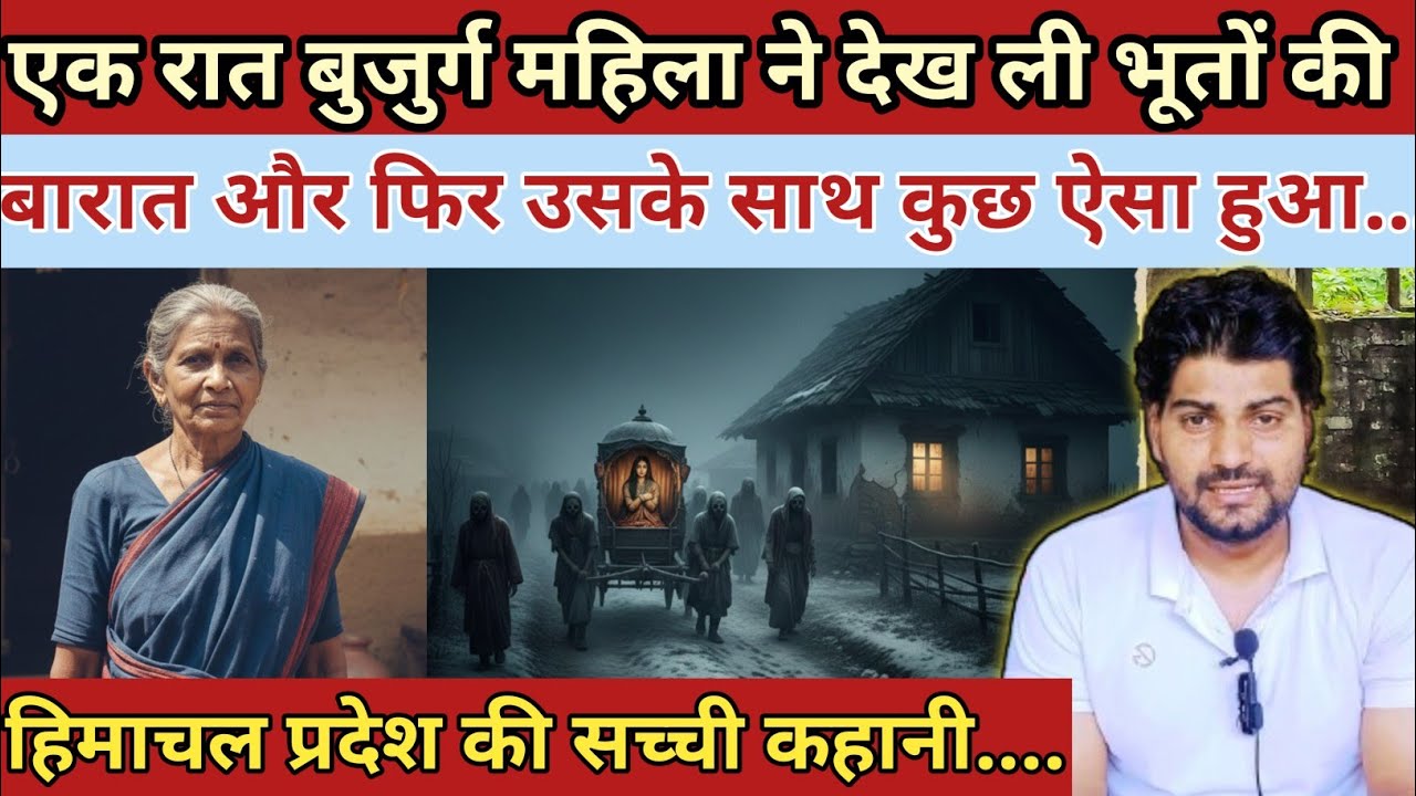 एक रात बुजुर्ग महिला ने देख ली भूतों की बारात और फिर उसके साथ कुछ ऐसा हुआ|| Horror Story 