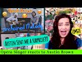 Opera Singer reacts to Austin Brown - Unchained Melody sung like you've NEVER heard! (SURPRISE)