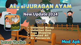 Aku si JURAGAN AYAM v1.01 | New Update 2024 | Unlimited Money and Gem | Mod Apk screenshot 1