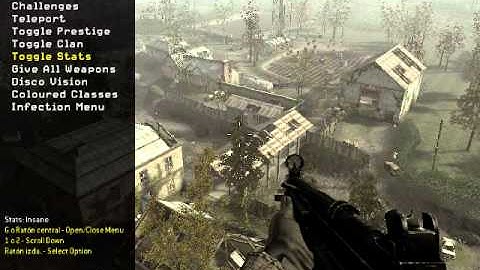 Mod Menu CoD 4 QuickSilver