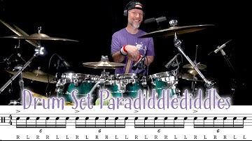 Paradiddlediddles = Instant Shuffle! Drum Set Rudiments #drums #drumming #beginners