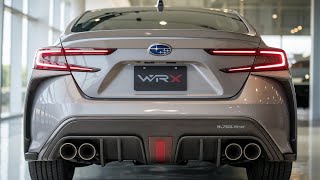 2025 Subaru WRX – Power, Style, and Tech Packed In!
