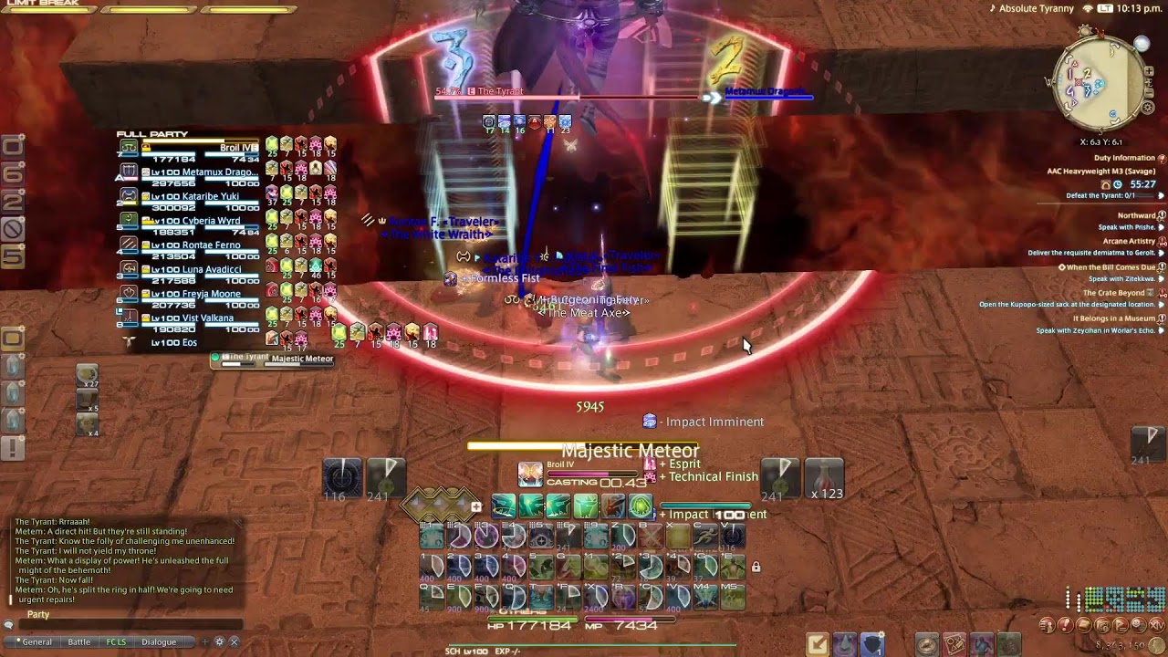 BLM vs M11S blind