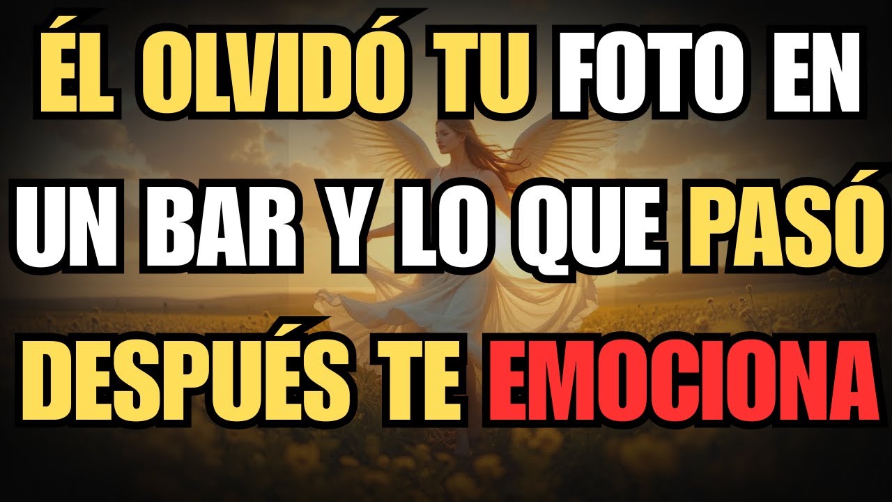 ÉL OLVIDÓ TU FOTO EN UN BAR Y LO QUE PASÓ DESPUÉS TE EMOCIONA