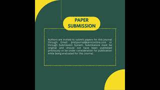 May Issue--International Journal of Managing Information Technology (IJMIT)