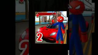 Spider Stickman Rope Hero Gangstar Crime + Helicopter Walkthrough (Android Gameplay) PART 2 screenshot 3