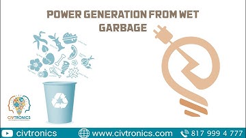 POWER GENERATION FROM WET GARBAGE | Inspire Award Ideas | Award wining Science Projects