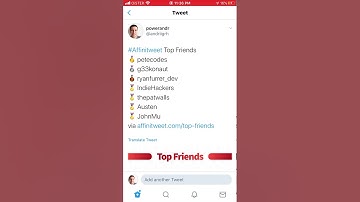 How to generate TOP FRIENDS CIRCLE on TWITTER?