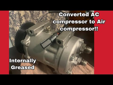 Video: Kun je een AC-compressor ombouwen?