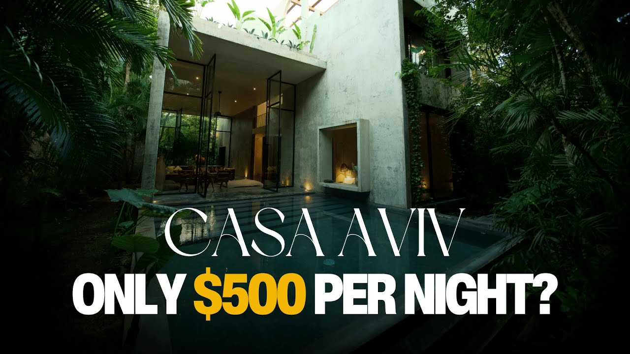 Inside a HIDDEN Tulum Jungle Villa – Is This A Steal On Airbnb? - YouTube