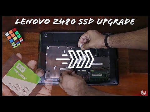 Lenovo IdeaPad Z480 SSD upgrade