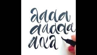 HAND-WRITING CALLIGRAPHY by Spizh (brush-pen, pointed-pen, ruling-pen)