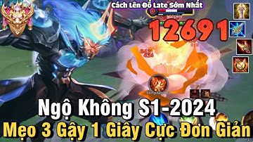 Ngộ Không S1-2024 Liên Quân Mobile Cách Chơi Lên Đồ Phù Hiệu Bảng Ngọc Cho Ngộ Không S1 2024 Đi Top