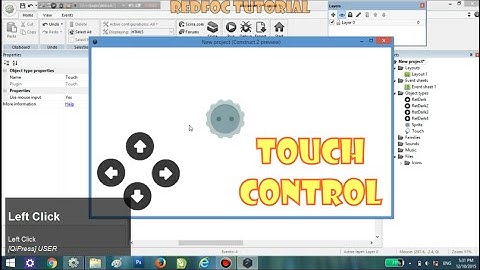 Tutorial Construct 2 - Touch Control