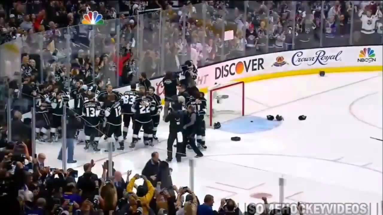 Los Angeles Kings Win The Stanley Cup 2014 - Alec Martinez Second Overtime  Goal - YouTube