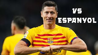 Robert Lewandowski goals Vs Espanyol - 4k 60 fps Resimi