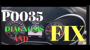 HOW TO FIX ANY CAR WITH A  P0035 Turbocharger/Supercharger Bypass Valve  ERROR CODE- Fast and easy