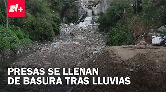 Thumbnail for Presas en la Ciudad de México Están Llenas de Basura y Lodo
