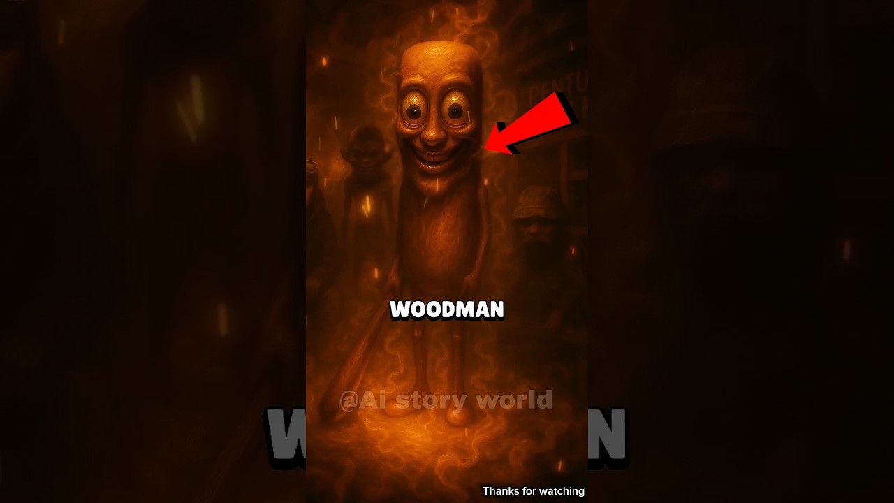 What If the Woodman Came at 3AM? |😱🪵 👣| Tung tung tung sahur | 
