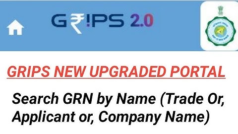 GRN Number Search || GRIPS Challan || GRN Number kaise search kare || How to Search GRN Number#grips