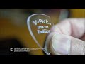 クリアサウンド指向 !!【フラットピック】V-PICK V-TRUL アクリル 0.8mm #0965