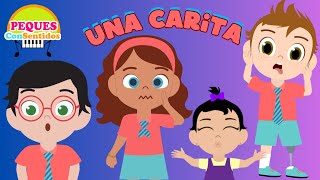Una Carita - Video musical infantil -Aprende las partes de la cara en forma divertida #educadoras
