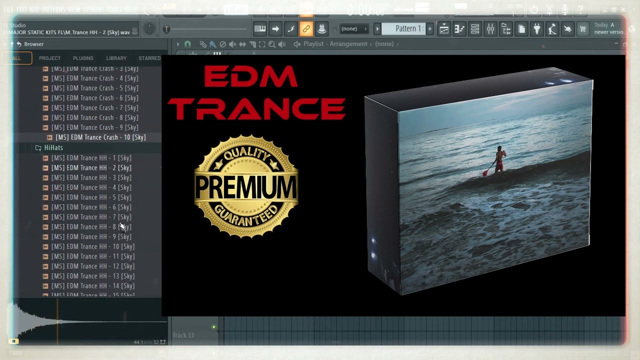 EDM x Trance x House Drum Kit 2024 | Sample Pack