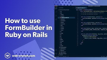 How to use FormBuilder in Ruby on Rails
