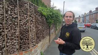 The Bug House Fence (My Wildlife Garden)