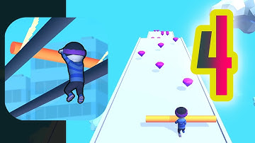 Roof Rails #4 Gameplay Walkthrough (iOS,Android) Top Free Games