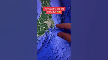 Titanic on Google Earth? 🌎