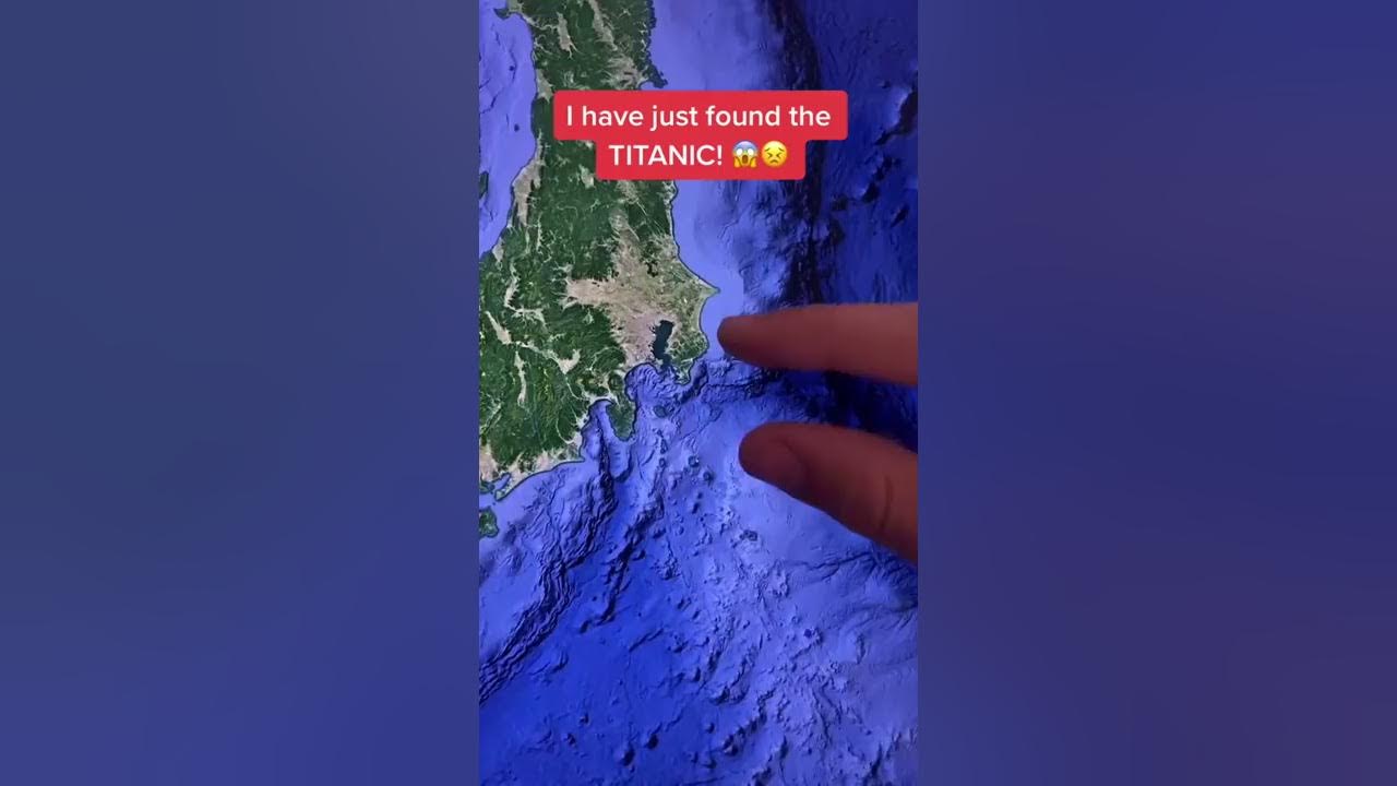 Titanic on Google Earth? 🌎