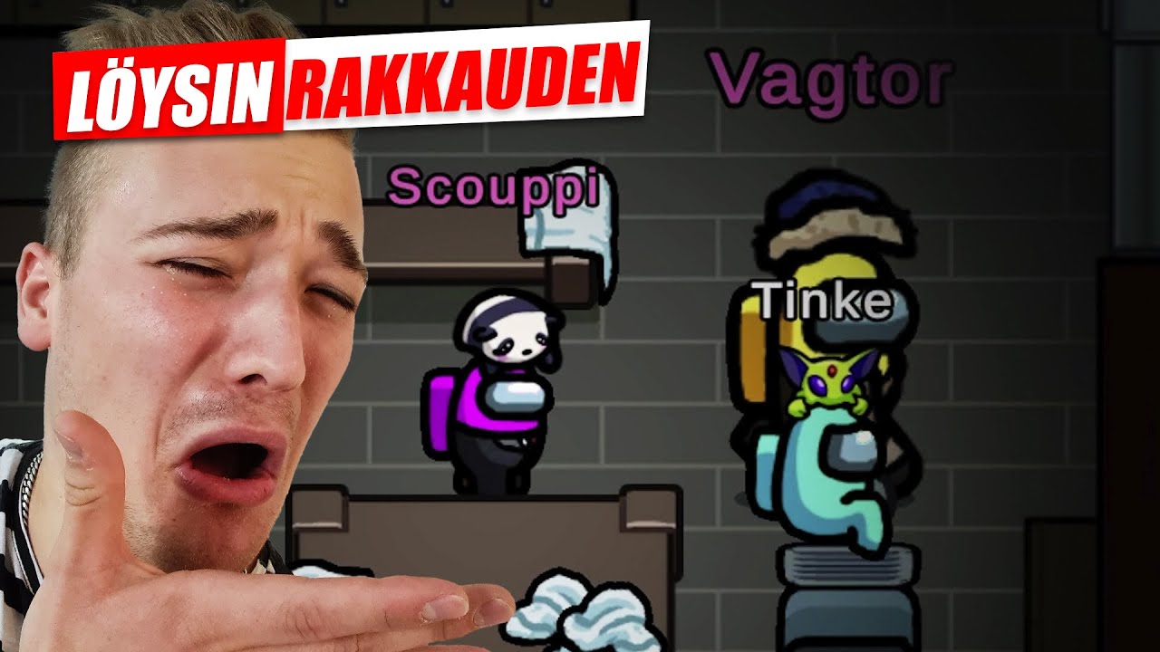 LÖYSIN RAKKAAANI! | Among us (MODEILLA) Tubettajien kanssa