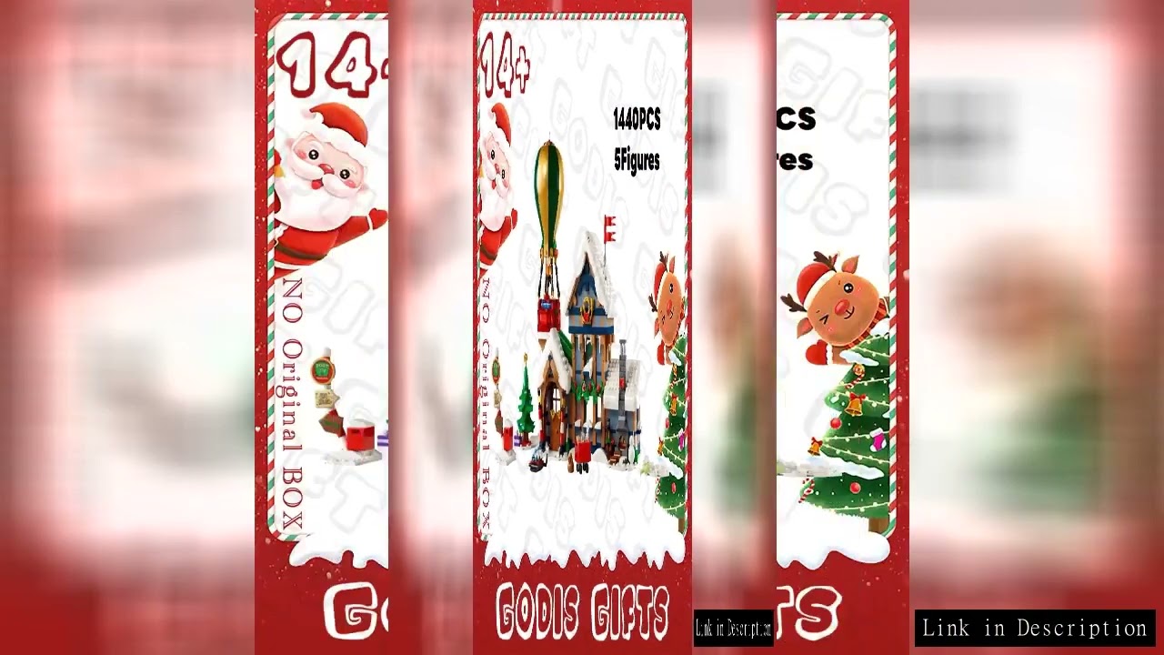 2025 New 10339 Santa's Post Office Building Blocks Assembly Winter Architecture Model Bricks For Adu