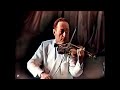 Heifetz Plays Dinicu - Hora Staccato (1949). AI Colorize.