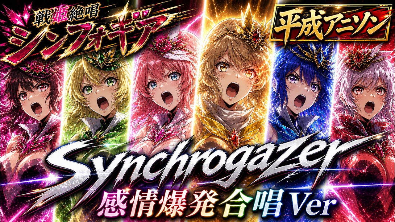 Headphones Recommended】Synchrogazer｜Symphogear OP|Nana Mizuki
